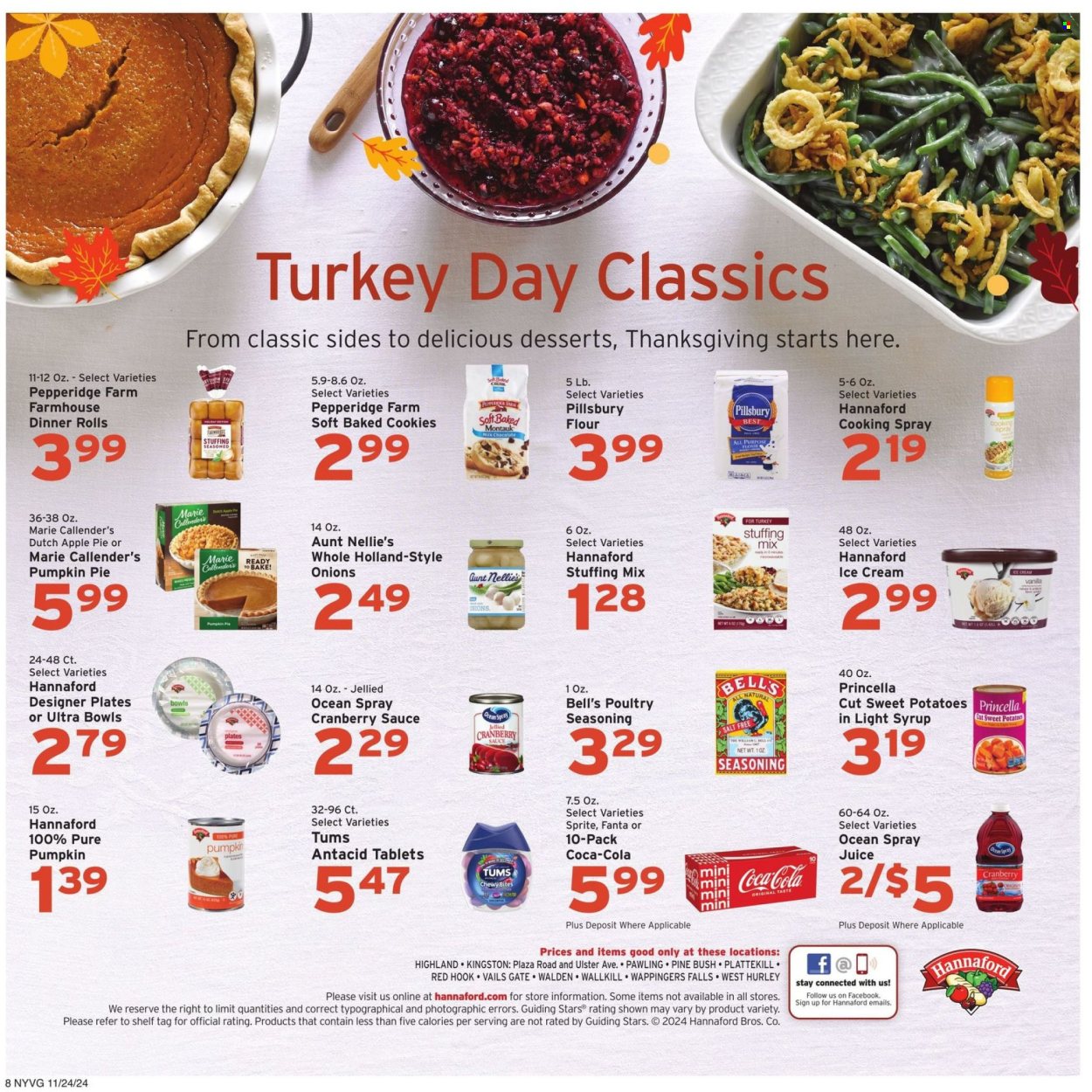 Hannaford ad - 11/24/2024 - 11/30/2024. Page 1