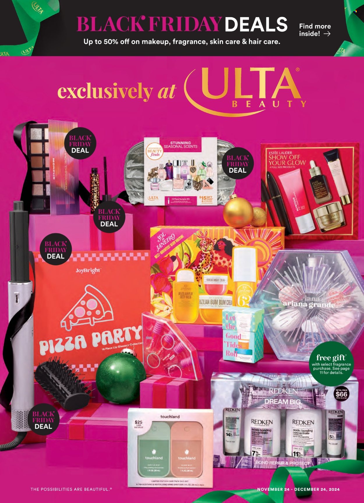 Ulta Beauty ad - 11/24/2024 - 12/24/2024. Page 1