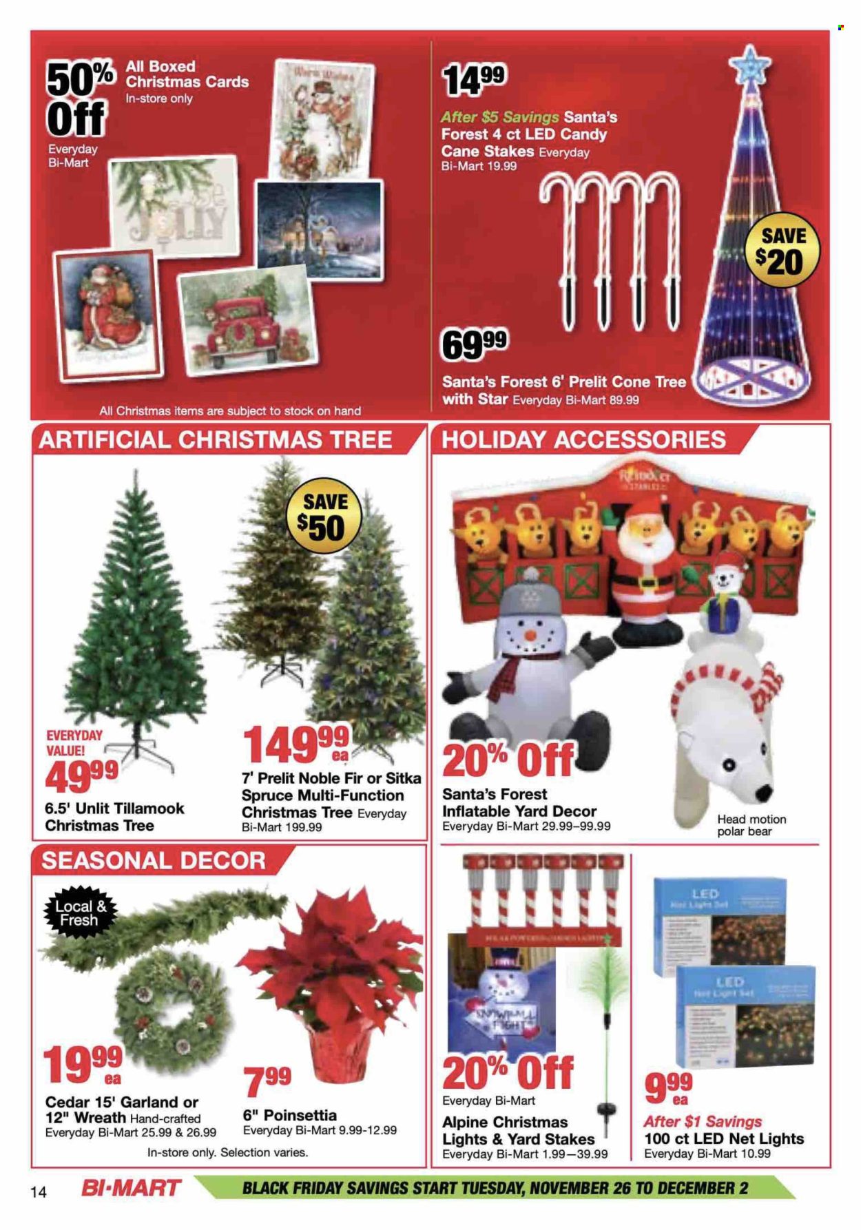 Bi-Mart ad - 11/26/2024 - 12/02/2024. Page 1