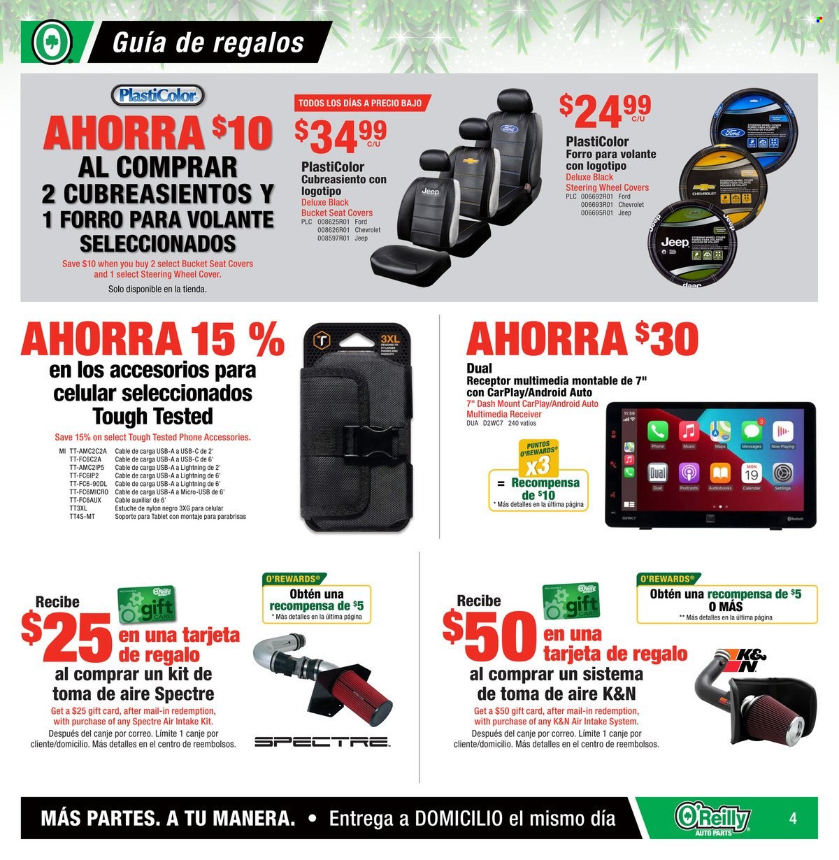 O'Reilly Auto Parts ad - 11/27/2024 - 12/24/2024. Page 1