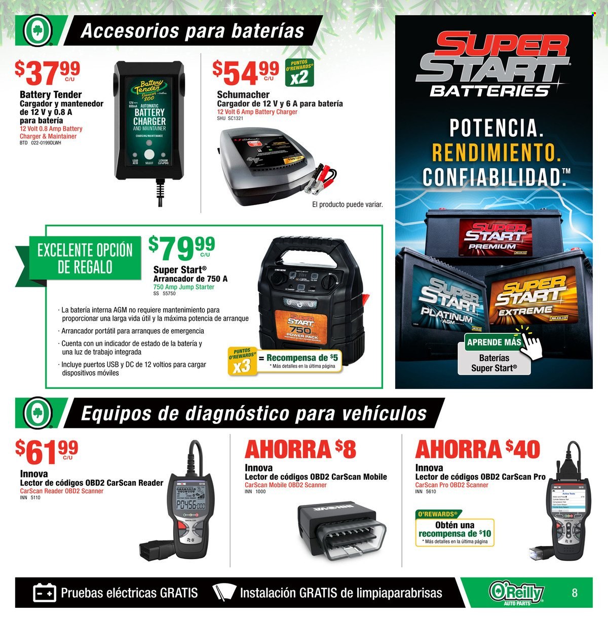 O'Reilly Auto Parts ad - 11/27/2024 - 12/24/2024. Page 1