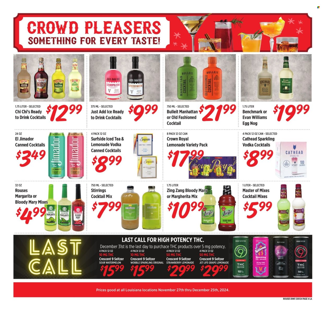 Rouses Markets ad - 11/27/2024 - 12/25/2024. Page 1