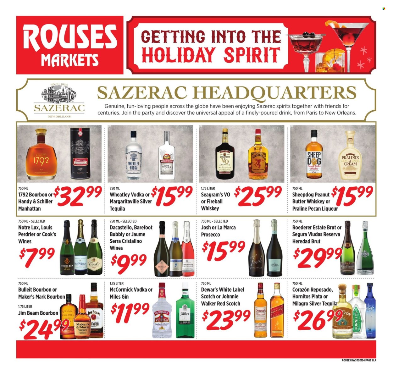 Rouses Markets ad - 11/27/2024 - 12/25/2024. Page 1