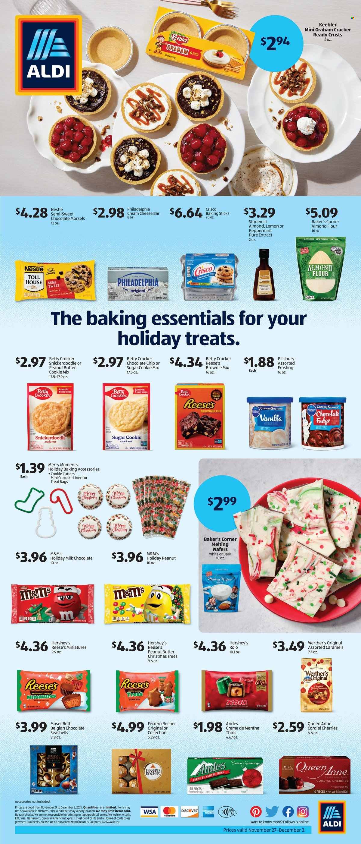 ALDI ad - 11/27/2024 - 12/03/2024. Page 1