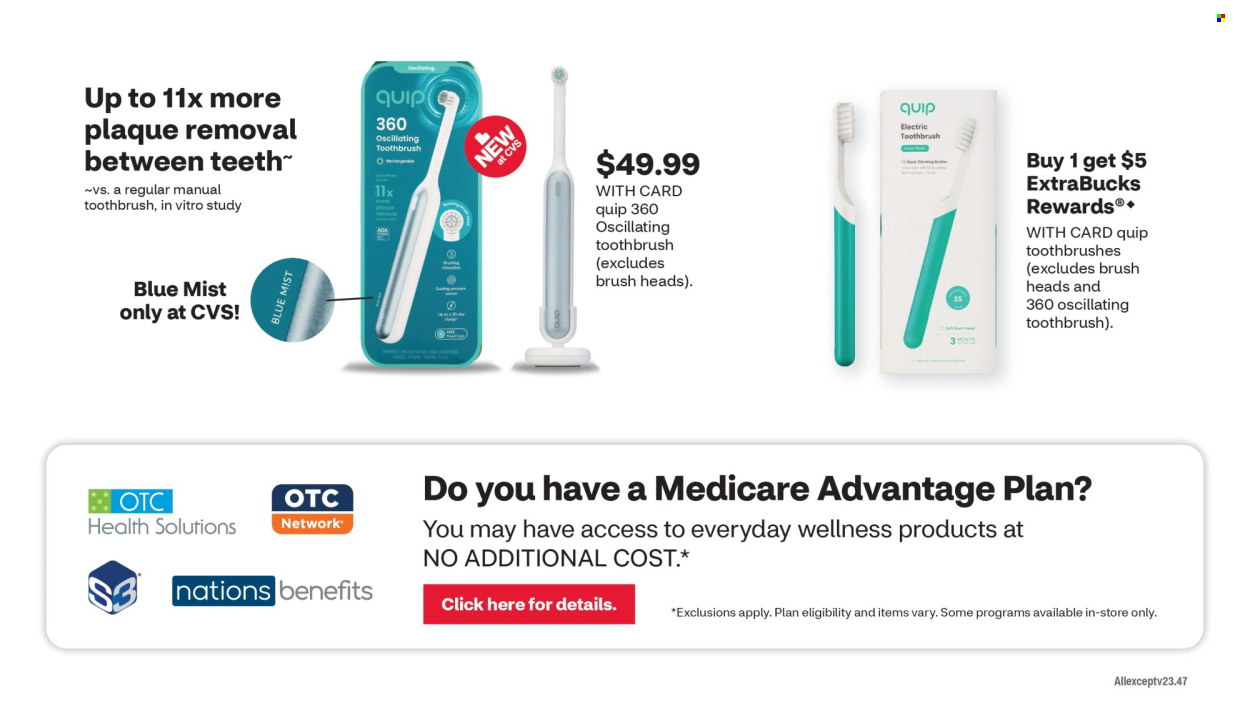 CVS Pharmacy ad - 12/01/2024 - 12/07/2024. Page 1