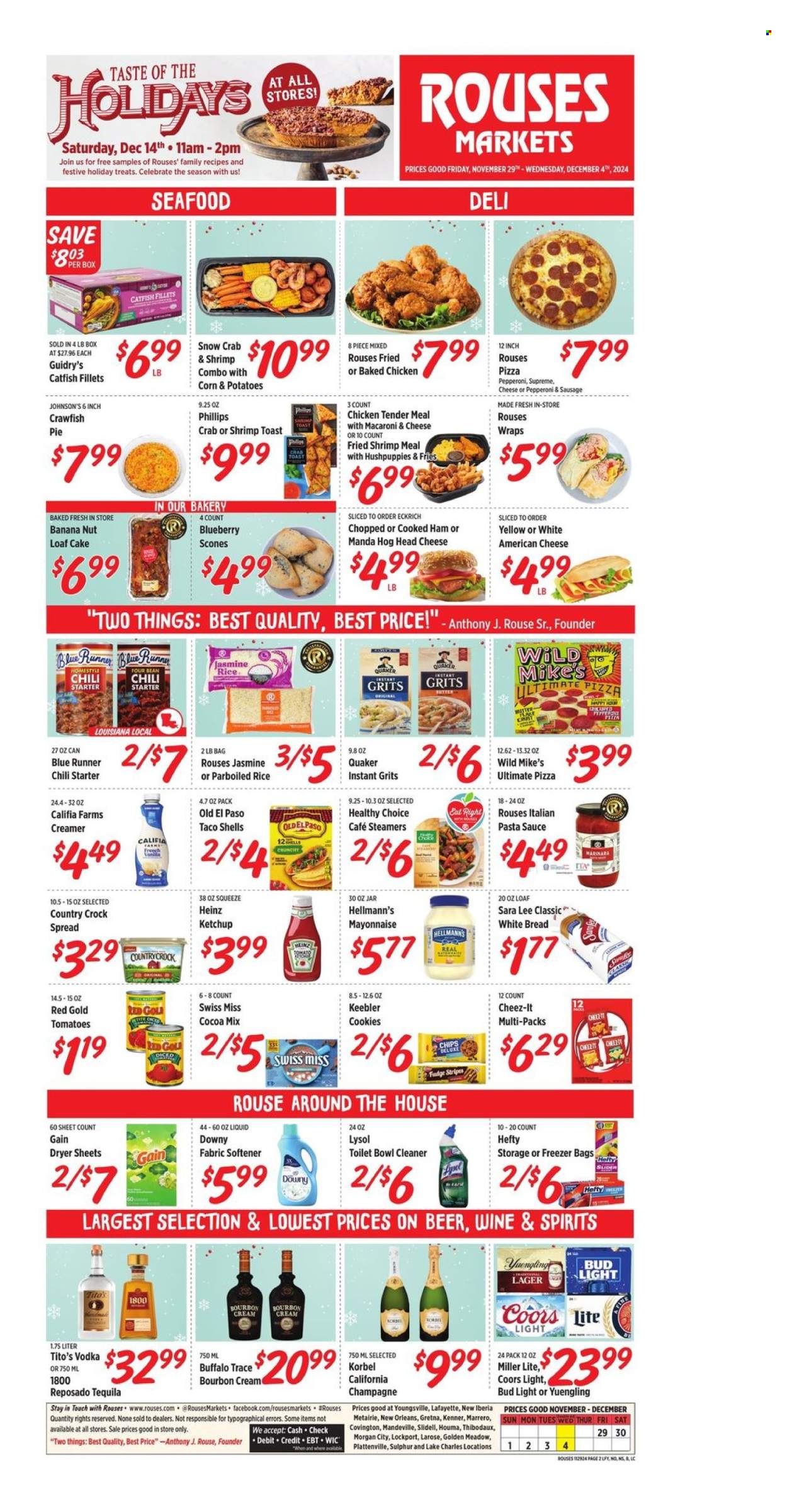 Rouses Markets ad - 11/29/2024 - 12/04/2024. Page 1