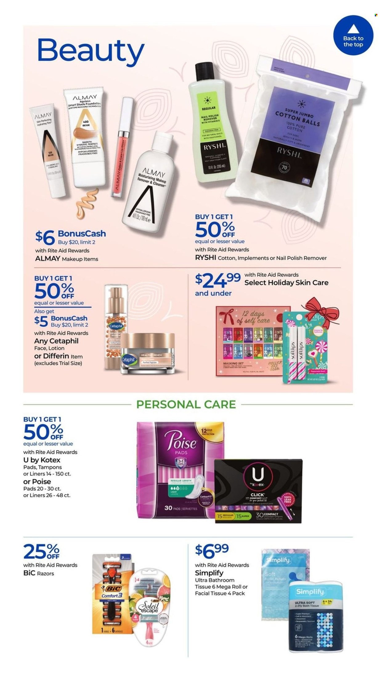 RITE AID ad - 12/01/2024 - 12/07/2024. Page 1