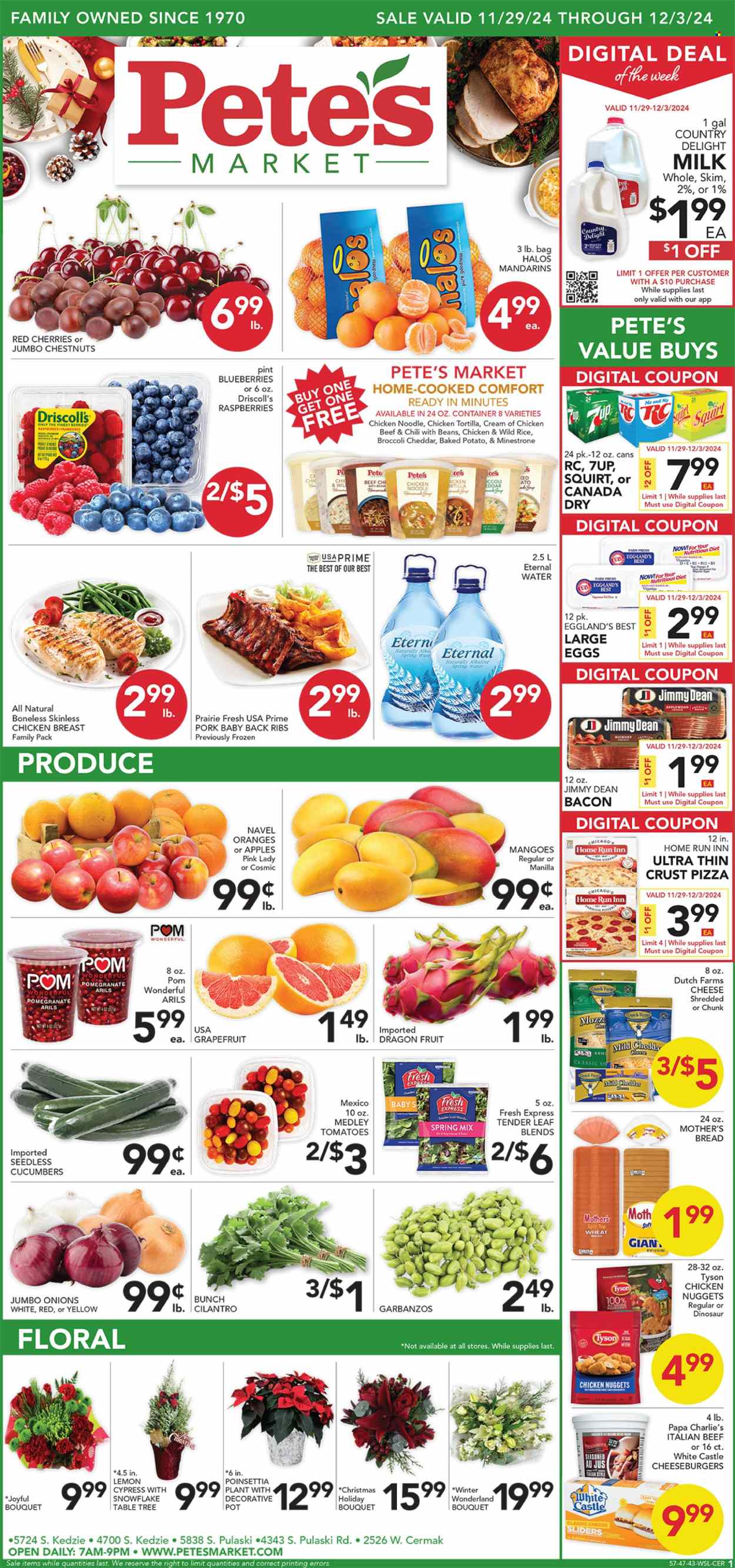 Pete's Fresh Market ad - 11/29/2024 - 12/03/2024. Page 1