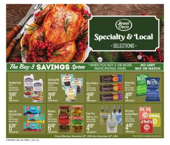 Jewel Osco Flyer - 11/29/2024 - 12/24/2024.