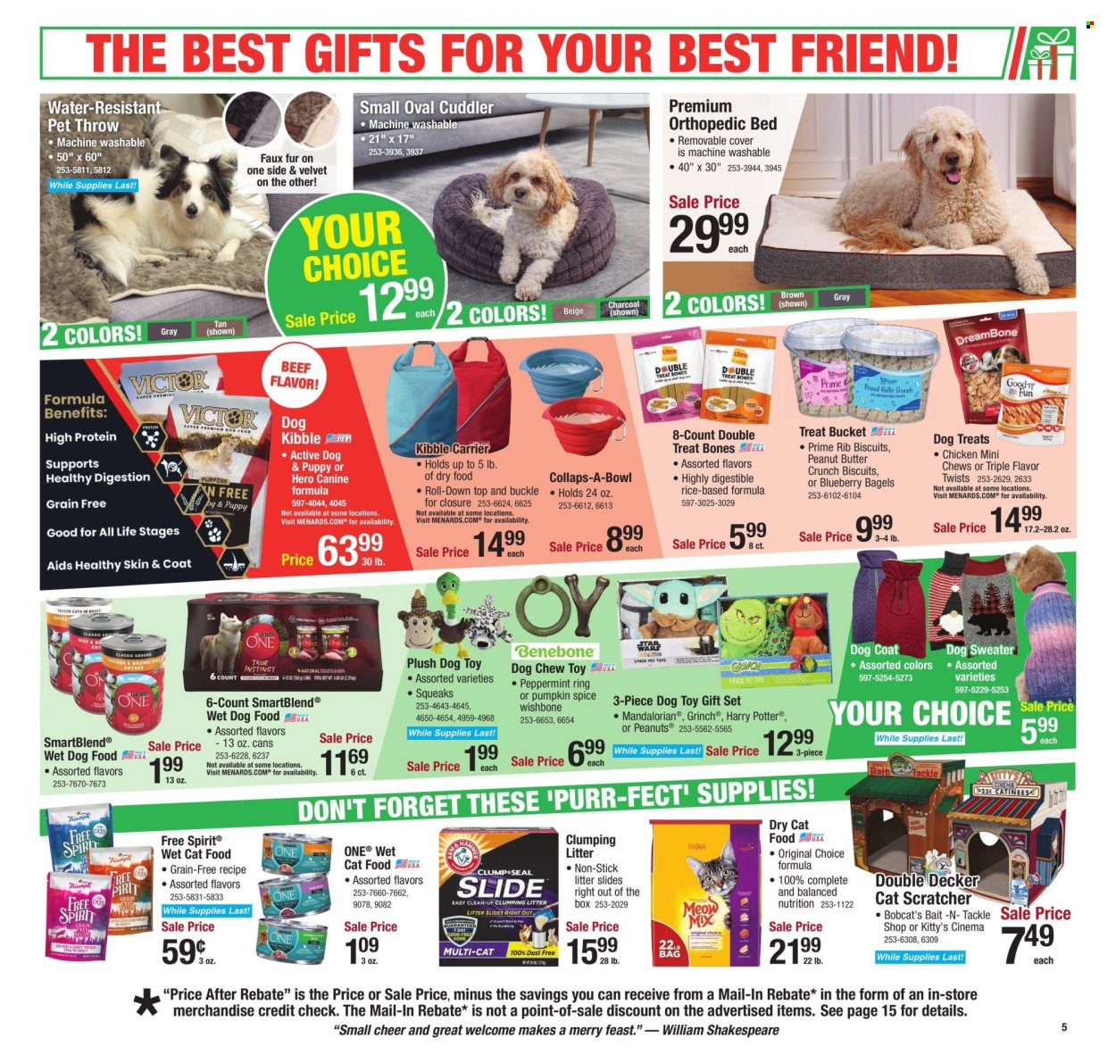 Menards ad - 11/29/2024 - 12/08/2024. Page 1