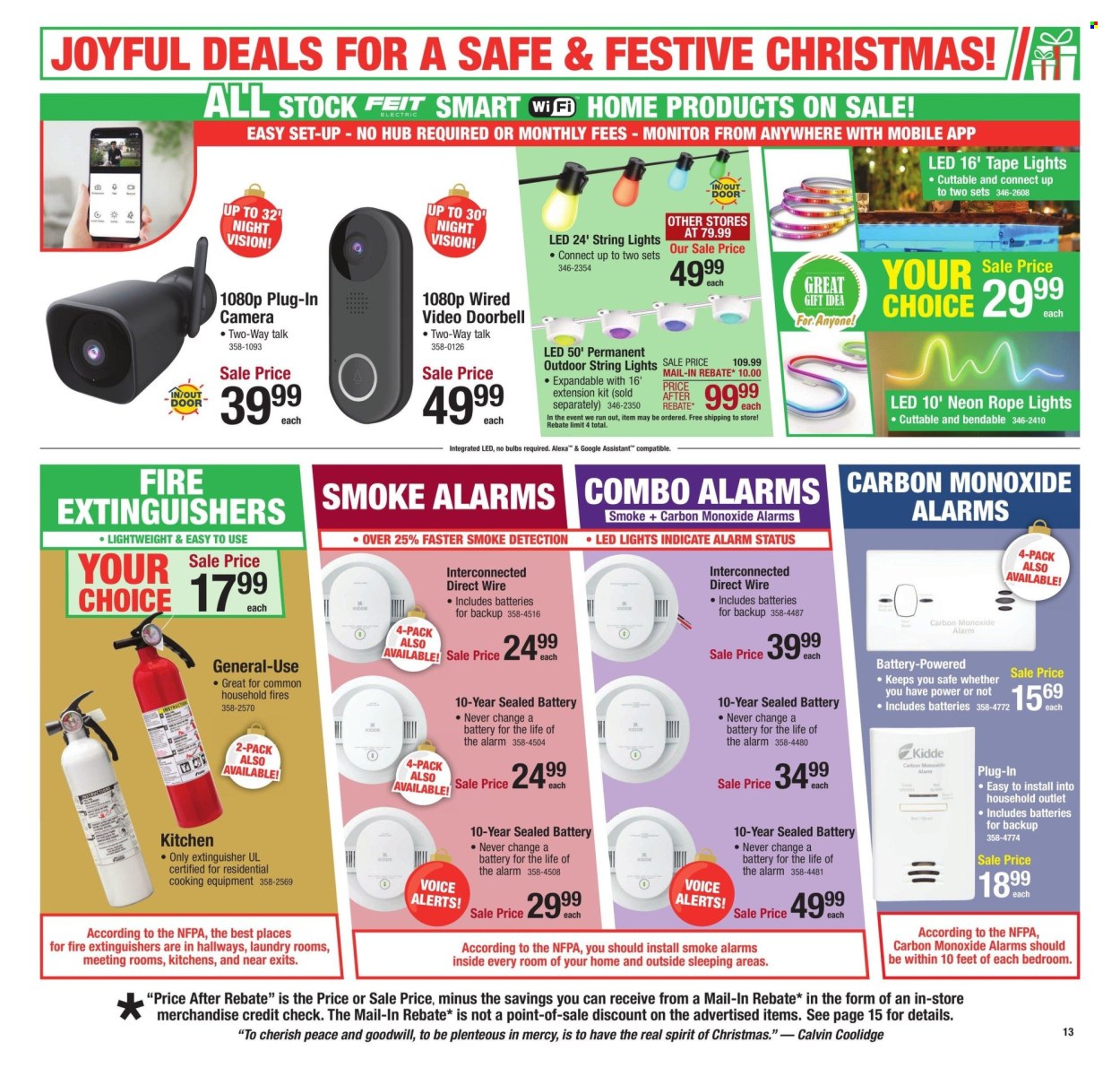 Menards ad - 11/29/2024 - 12/08/2024. Page 1