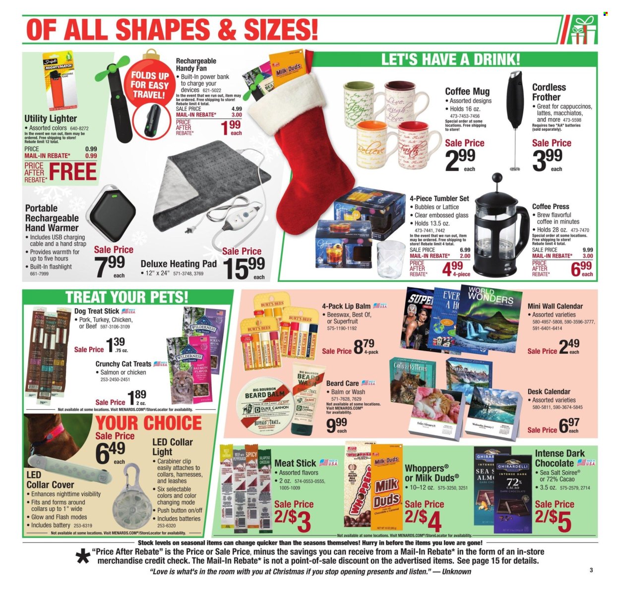 Menards ad - 11/29/2024 - 12/08/2024. Page 1