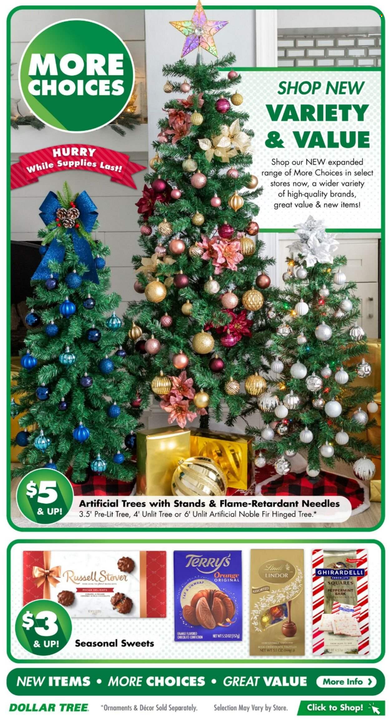 Dollar Tree ad - 11/29/2024 - 12/13/2024. Page 1