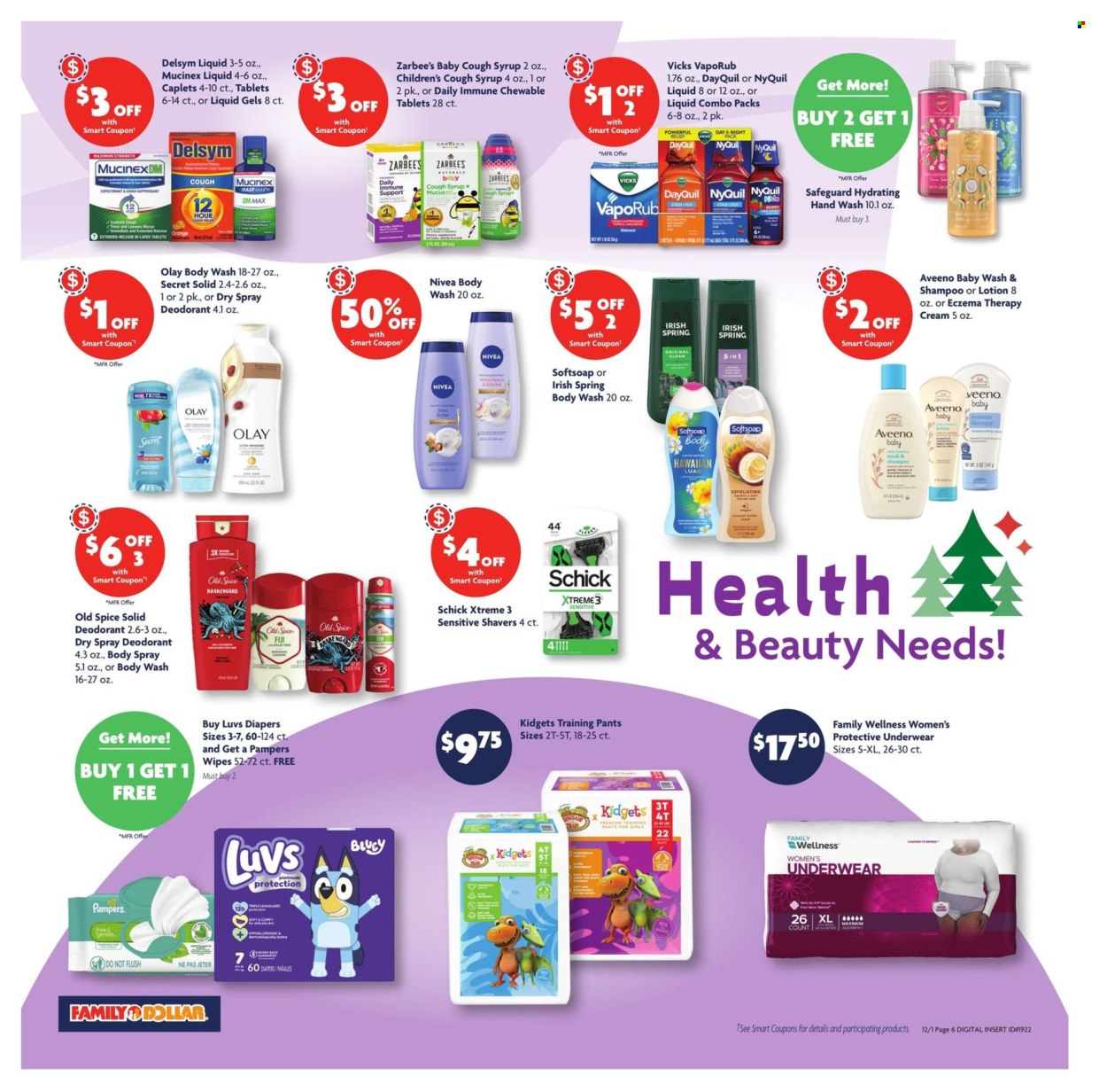 Family Dollar ad - 12/01/2024 - 12/07/2024. Page 1