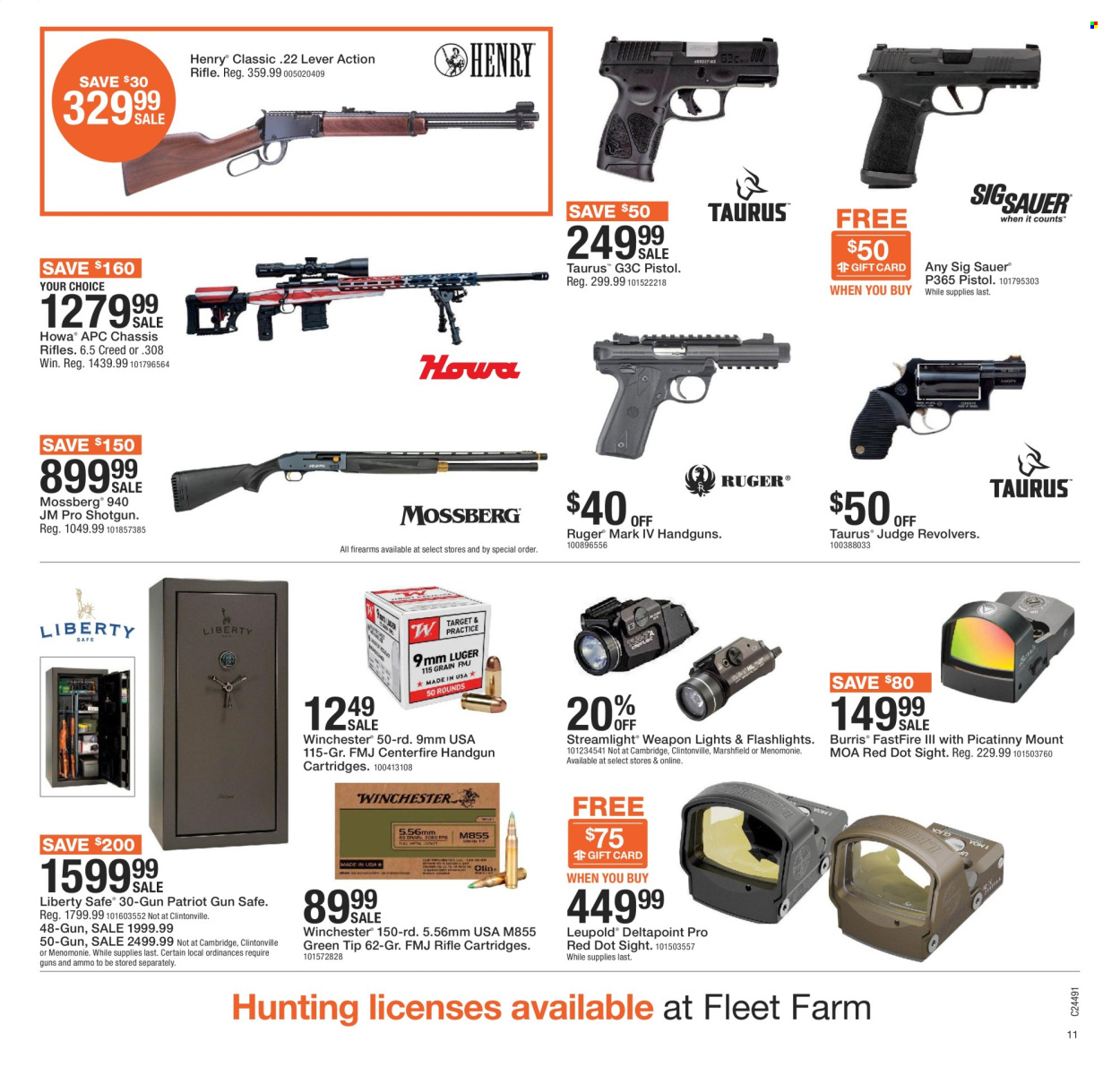 Fleet Farm ad - 12/01/2024 - 12/04/2024. Page 1