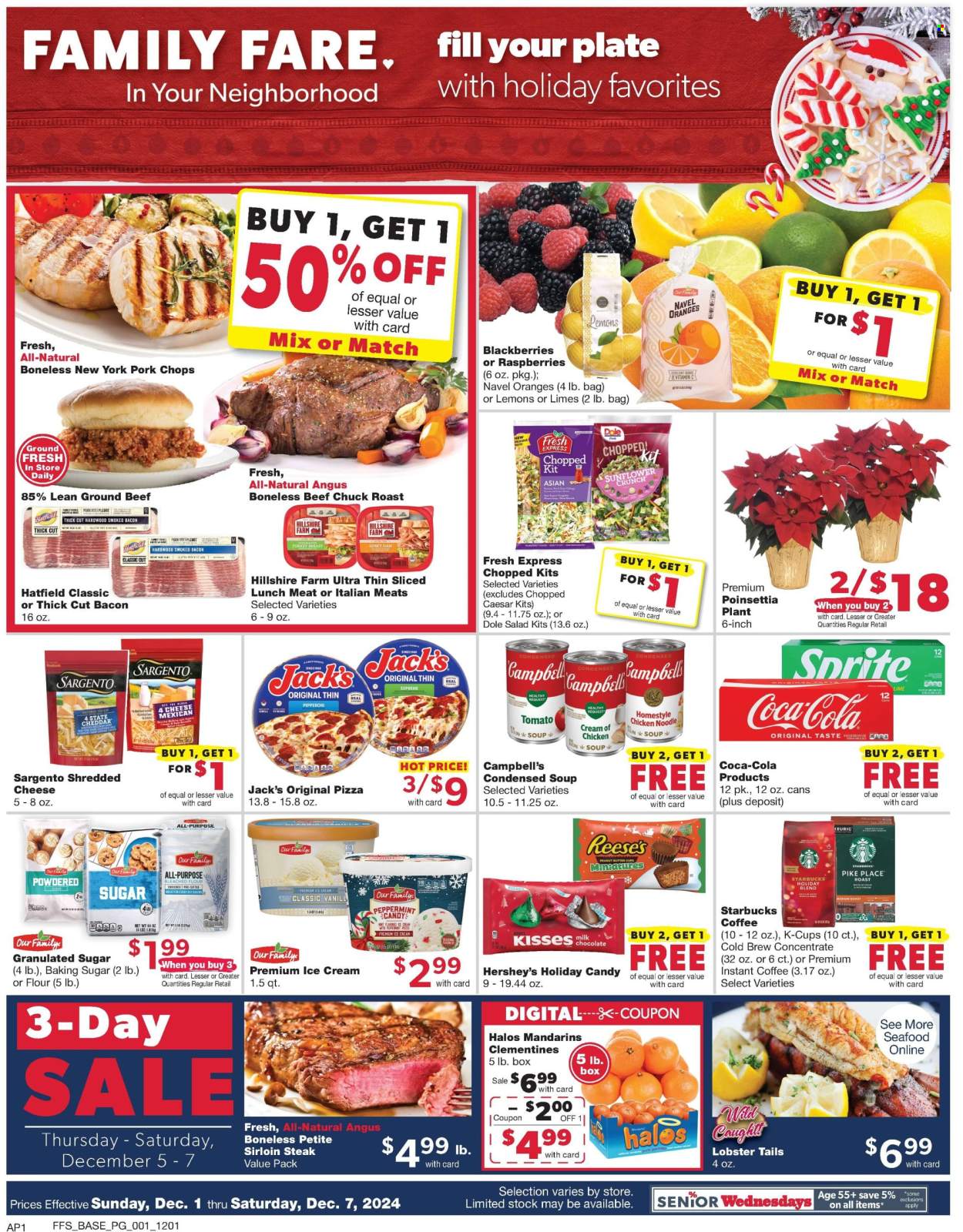 Family Fare ad - 12/01/2024 - 12/07/2024. Page 1