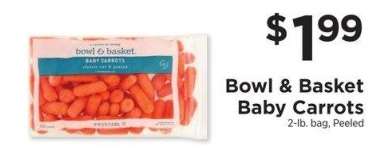 Baby Carrots - 2 - lb. bag, Peeled