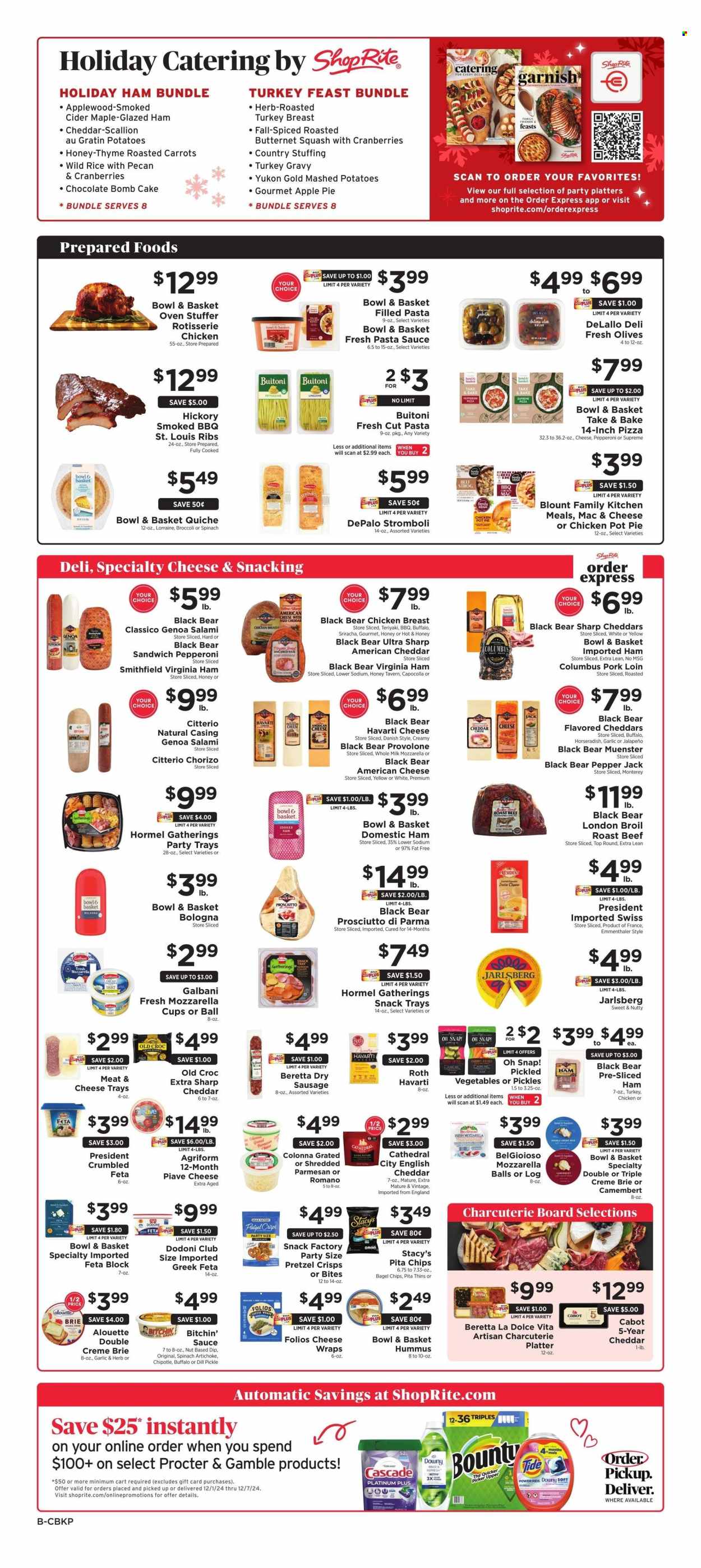 ShopRite ad - 12/01/2024 - 12/07/2024. Page 1