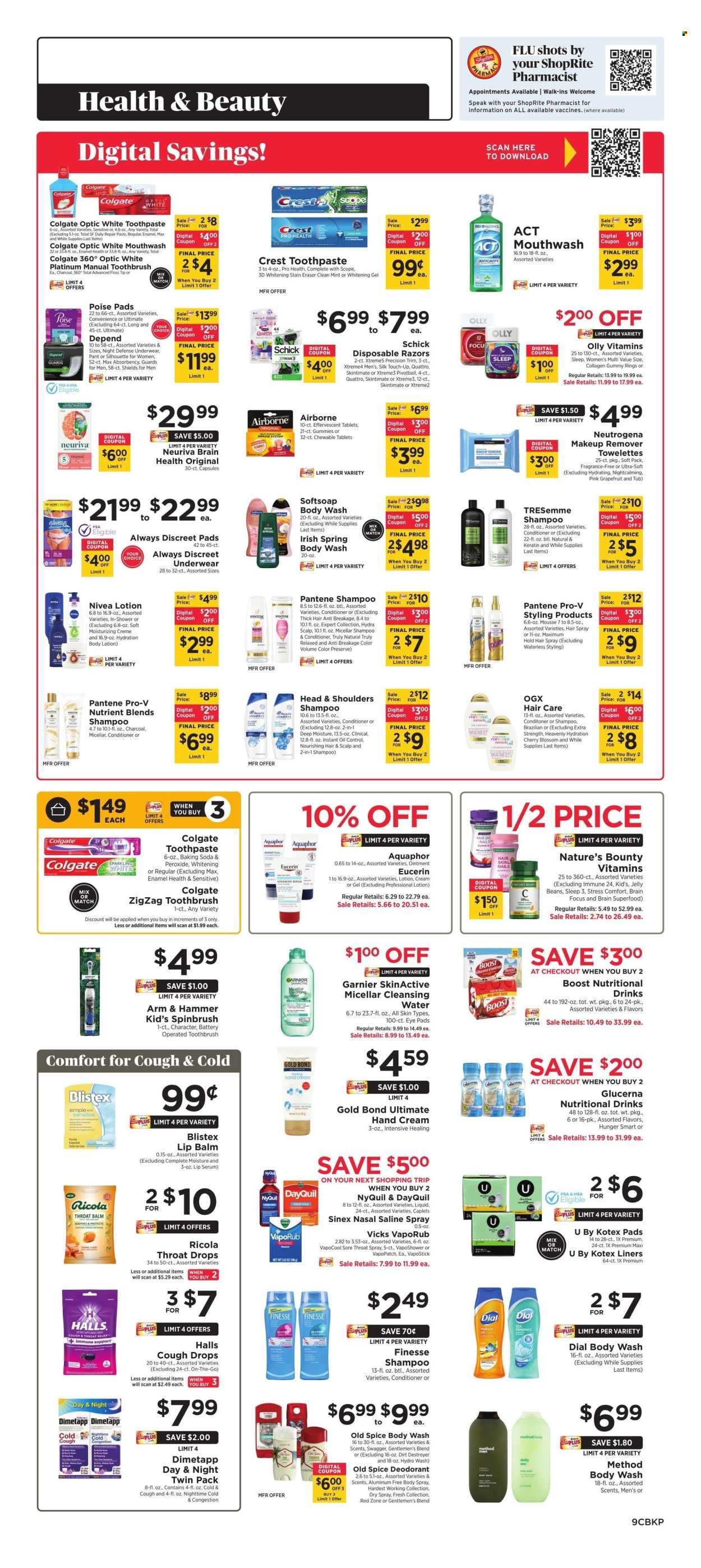 ShopRite ad - 12/01/2024 - 12/07/2024. Page 1