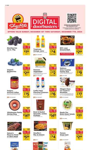 ShopRite Flyer - 12/01/2024 - 12/07/2024.