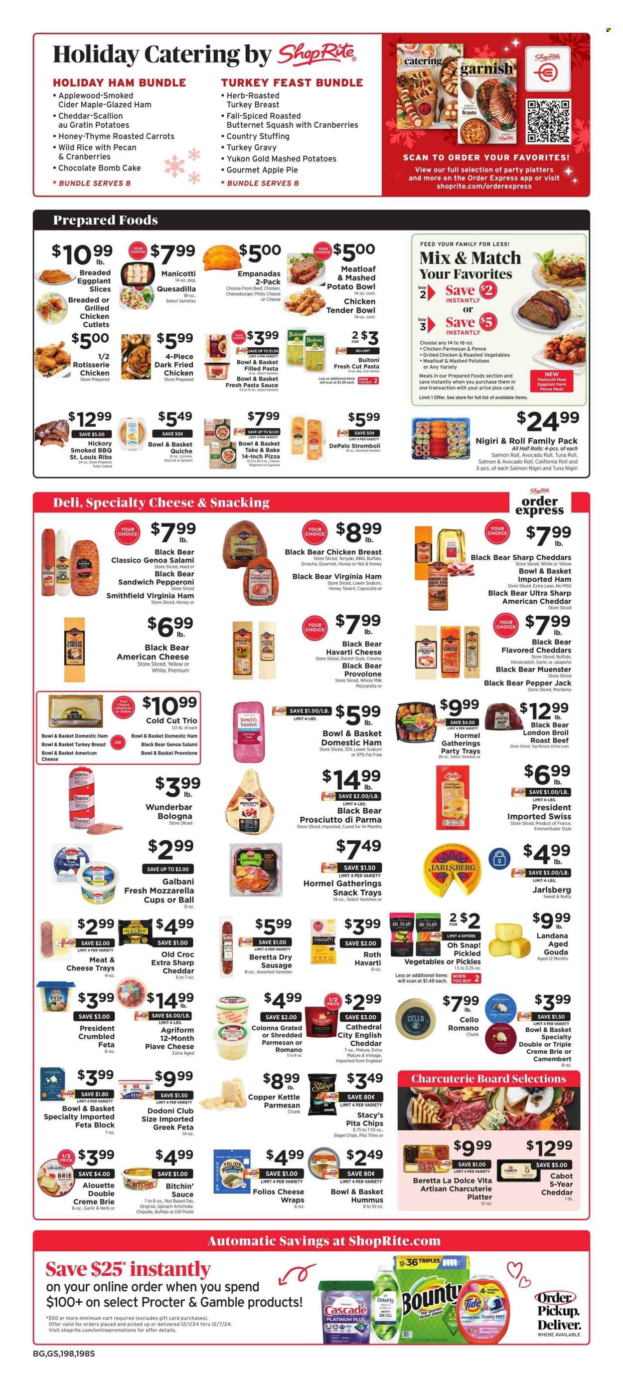 ShopRite ad - 12/01/2024 - 12/07/2024. Page 1