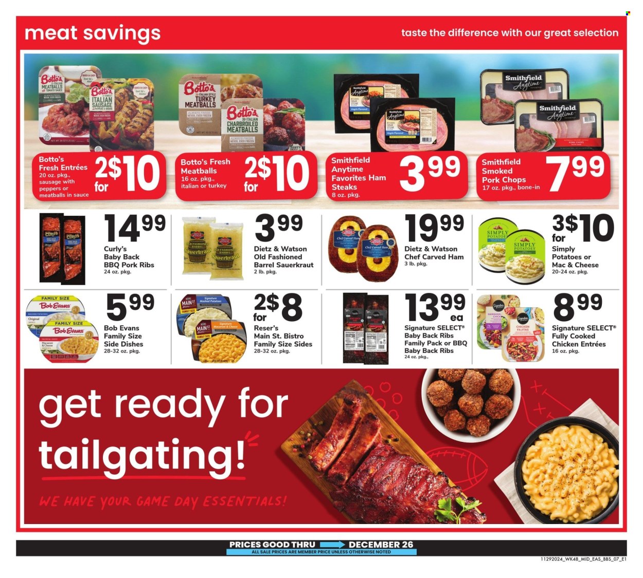 Safeway ad - 11/29/2024 - 12/26/2024. Page 1