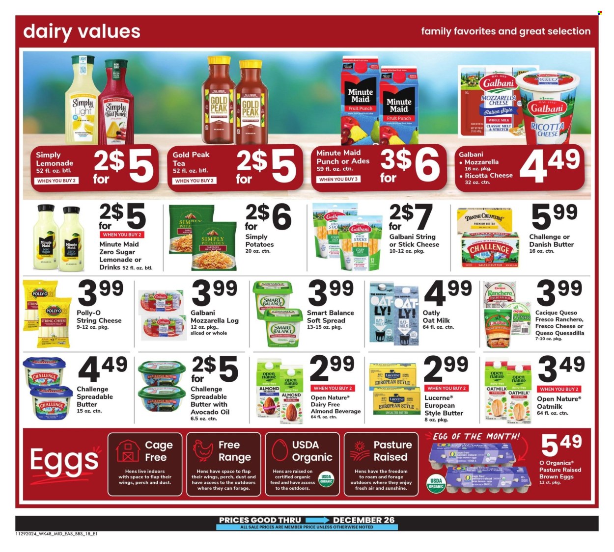 Safeway ad - 11/29/2024 - 12/26/2024. Page 1