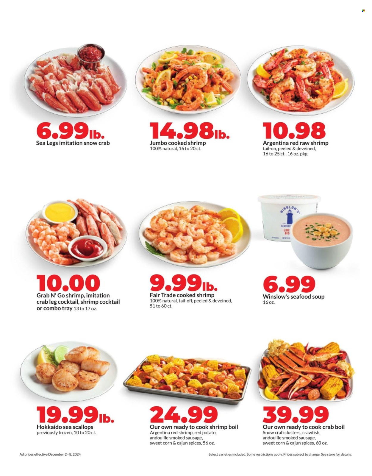 Hy-Vee ad - 12/02/2024 - 12/08/2024. Page 1