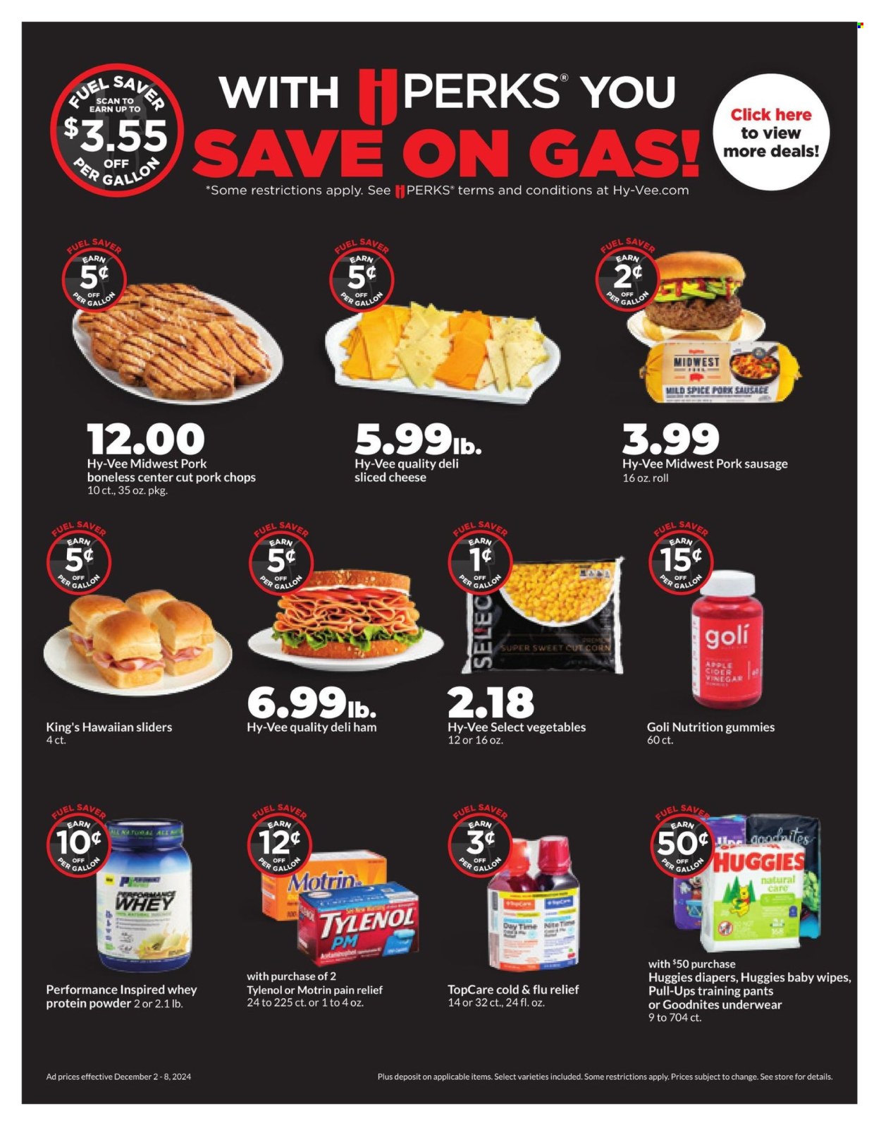 Hy-Vee ad - 12/02/2024 - 12/08/2024. Page 1