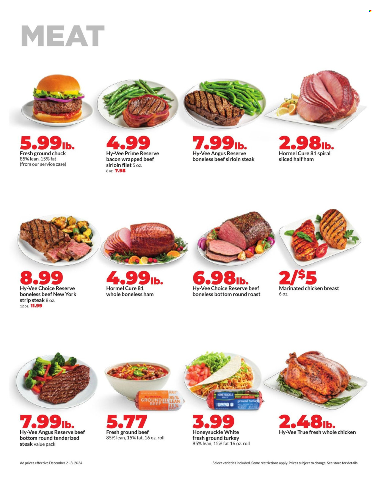 Hy-Vee ad - 12/02/2024 - 12/08/2024. Page 1