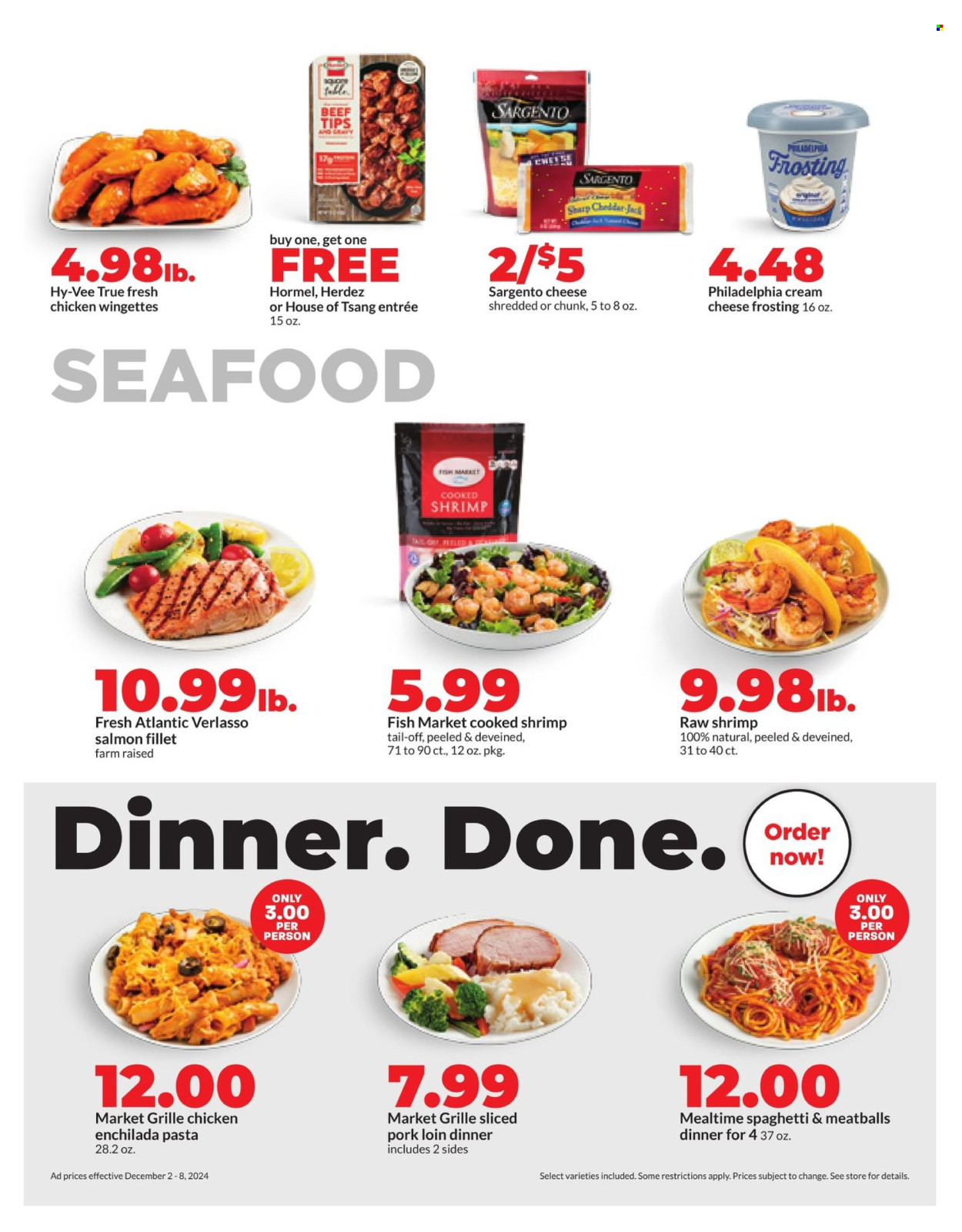 Hy-Vee ad - 12/02/2024 - 12/08/2024. Page 1