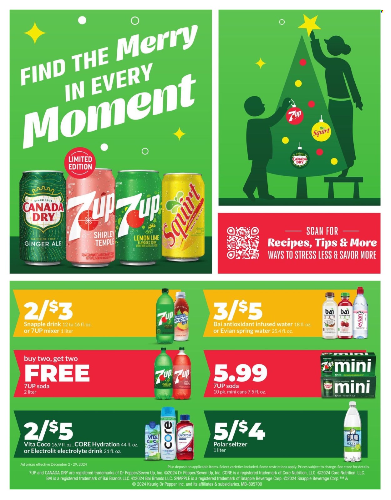 Hy-Vee ad - 12/02/2024 - 12/08/2024. Page 1