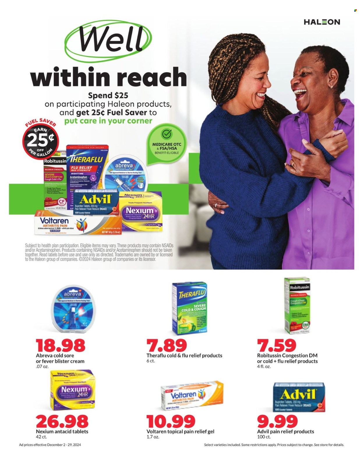 Hy-Vee ad - 12/02/2024 - 12/08/2024. Page 1