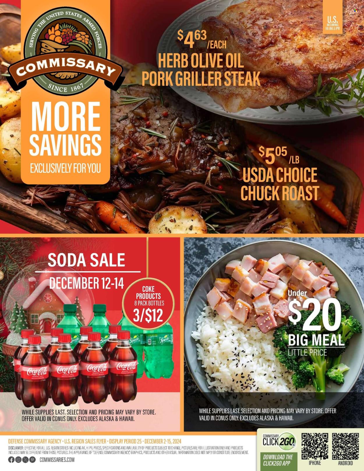 Commissary ad - 12/02/2024 - 12/15/2024. Page 1