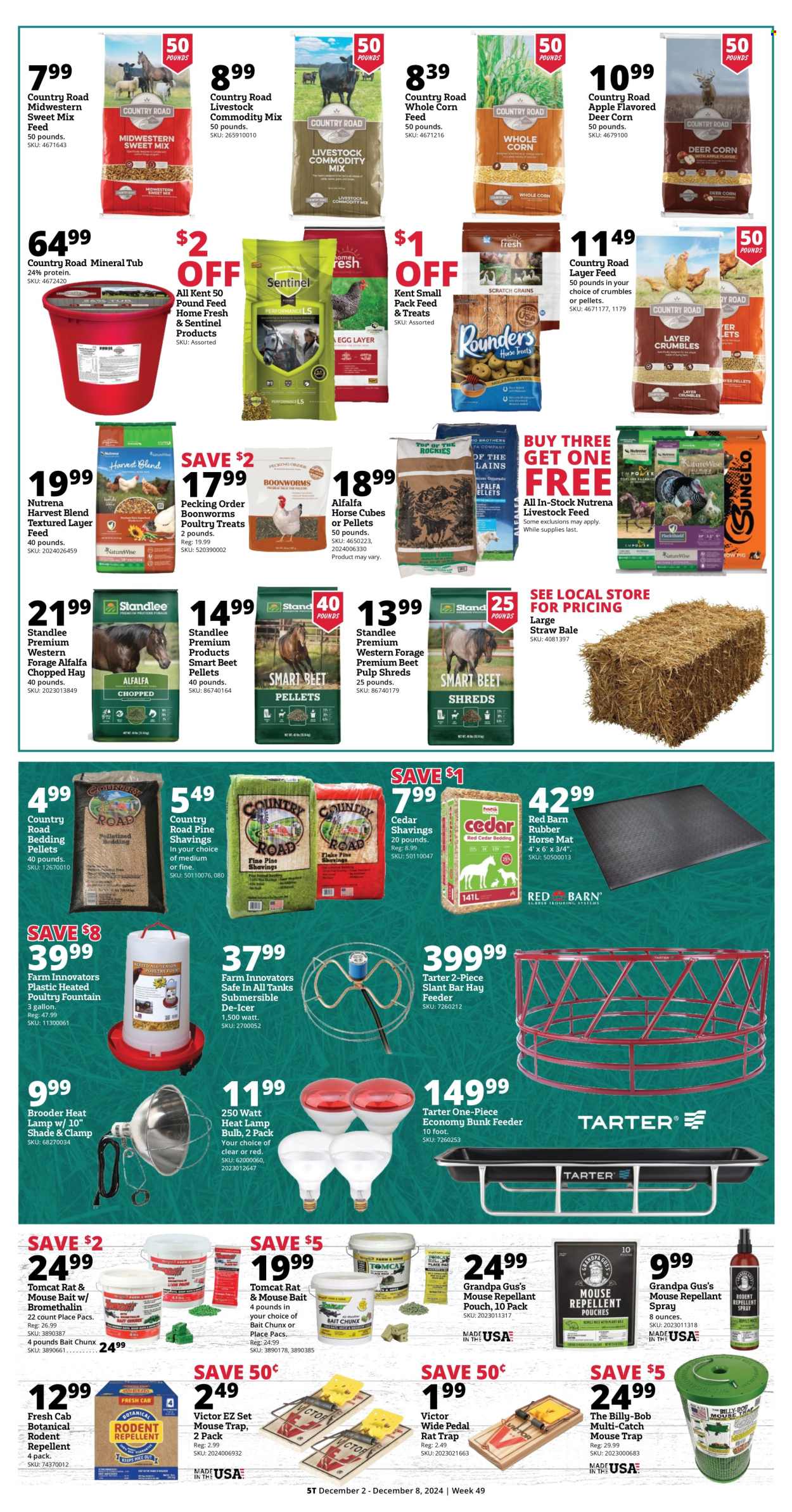 Rural King ad - 12/02/2024 - 12/08/2024. Page 1