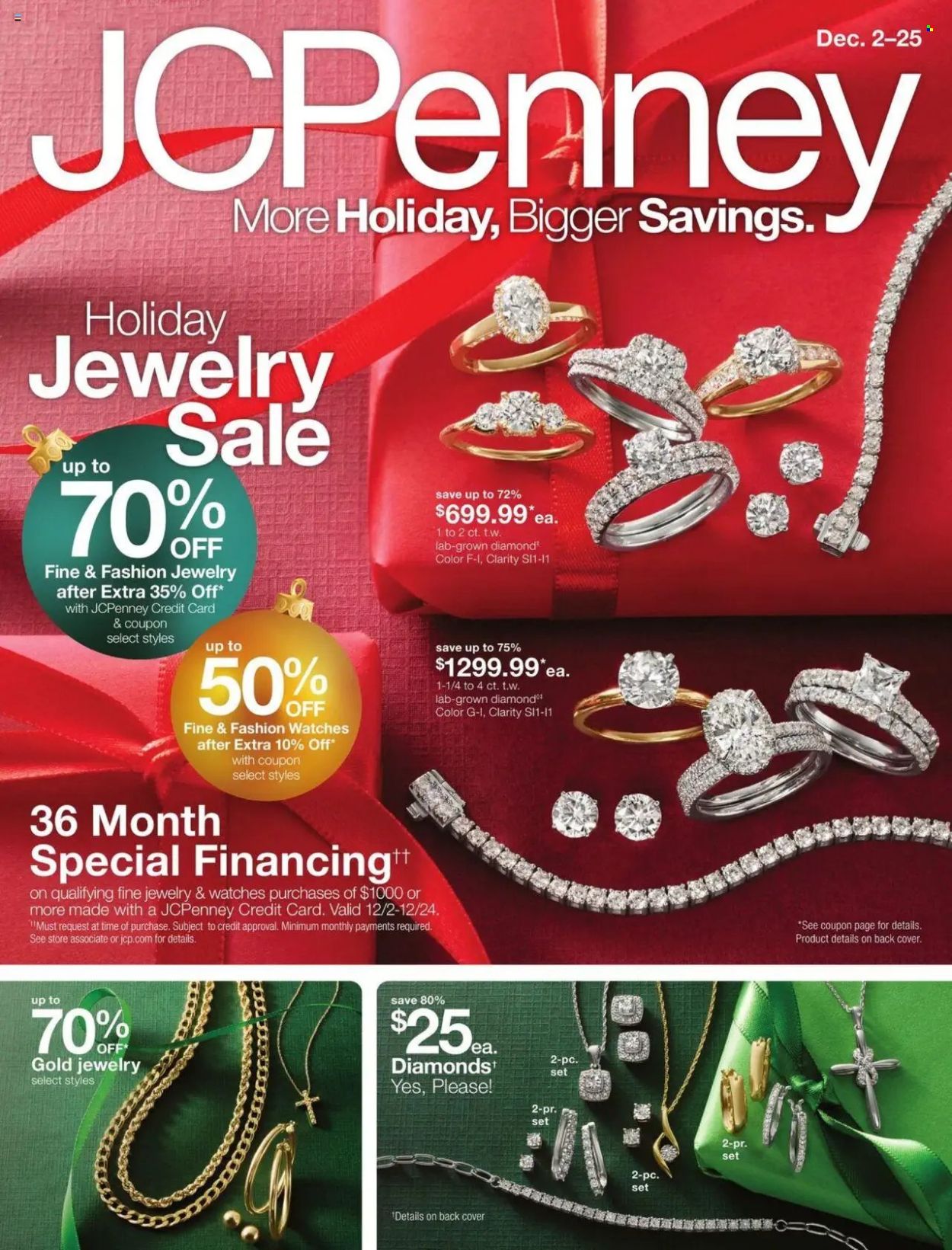 JCPenney ad - 12/02/2024 - 12/25/2024. Page 1