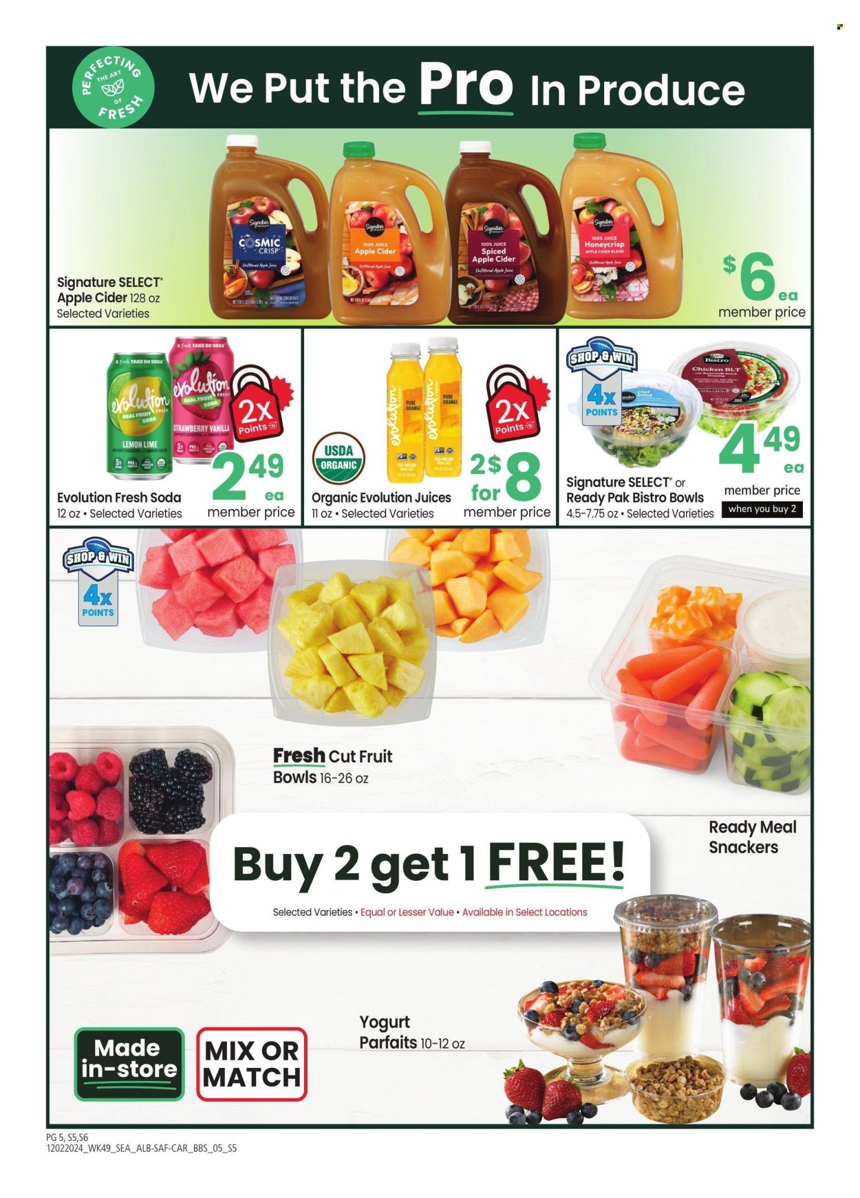 Safeway ad - 12/02/2024 - 01/05/2025. Page 1