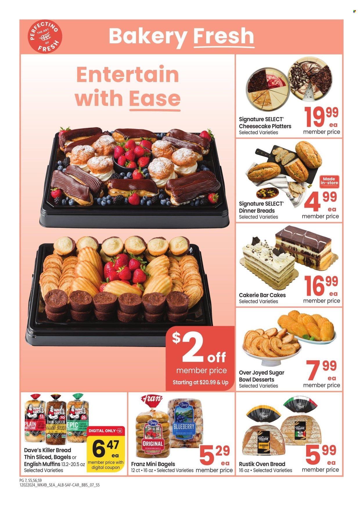 Safeway ad - 12/02/2024 - 01/05/2025. Page 1