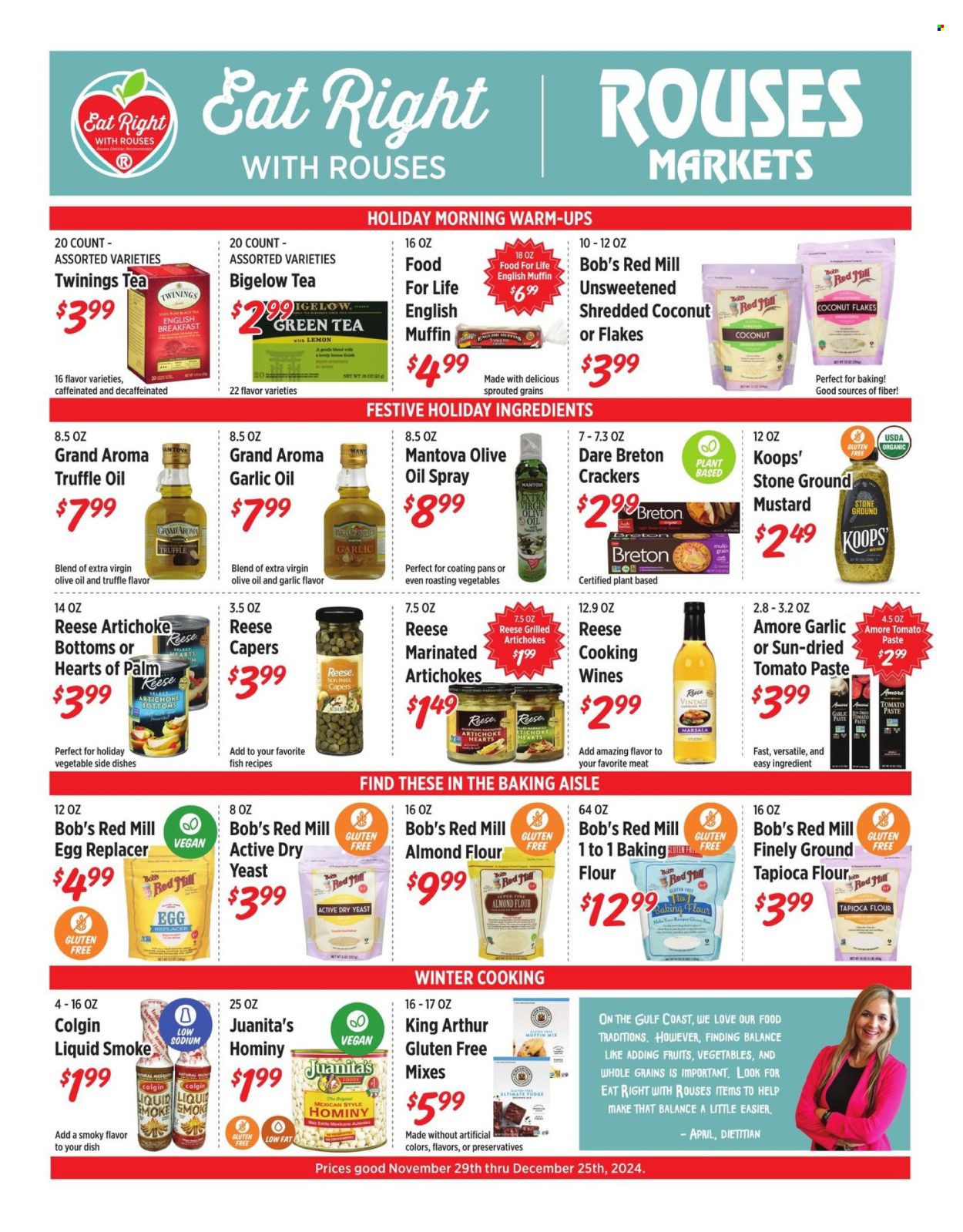 Rouses Markets ad - 11/29/2024 - 12/25/2024. Page 1