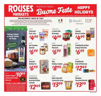 Rouses Markets Flyer - 11/29/2024 - 12/25/2024.