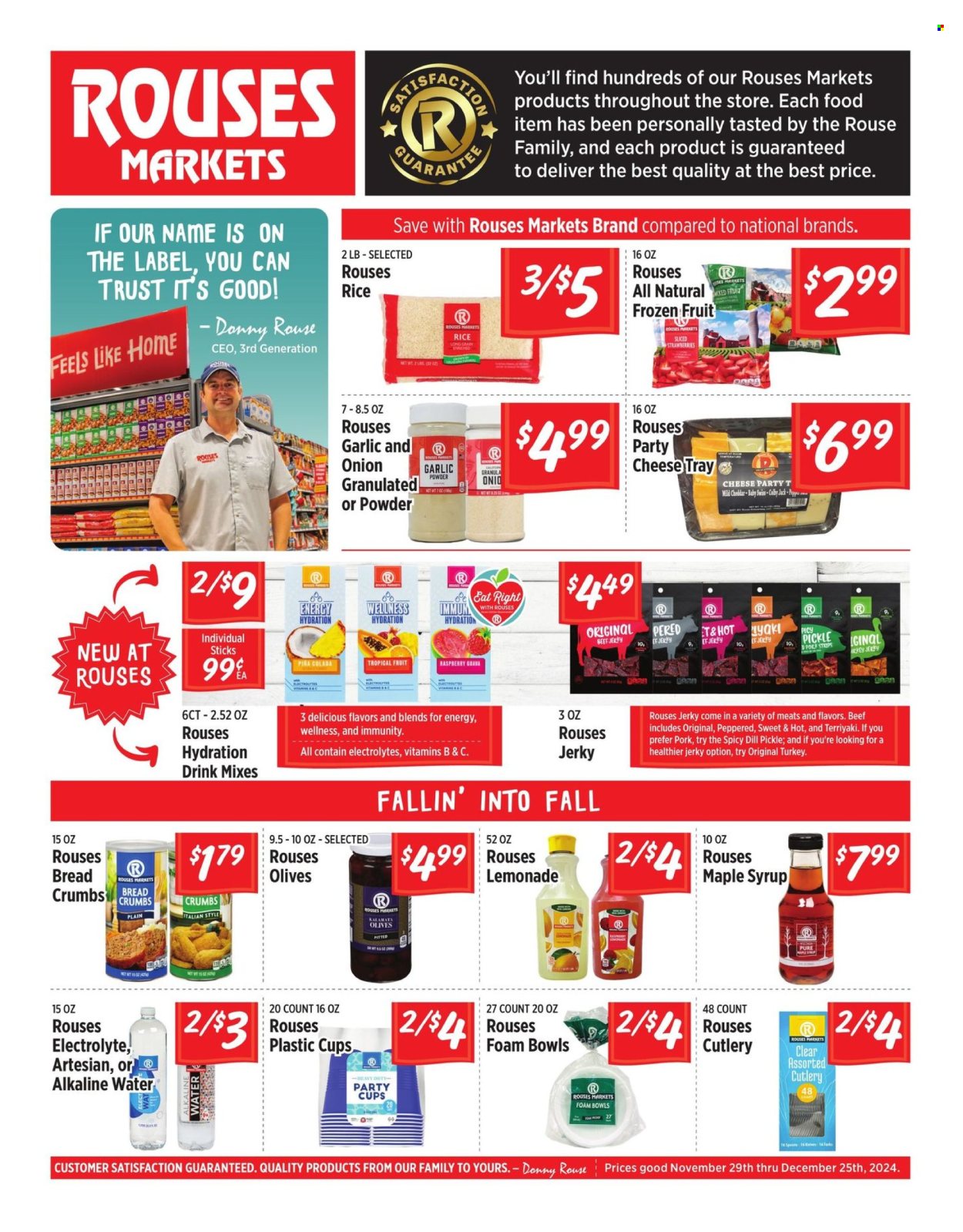 Rouses Markets ad - 11/29/2024 - 12/25/2024. Page 1