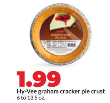 Hy-Vee graham cracker pie crust