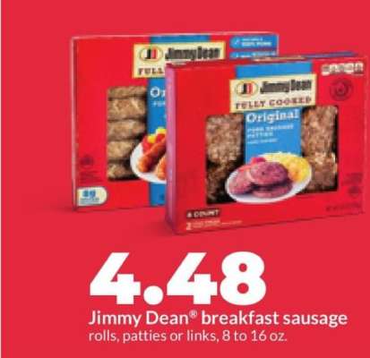 Jimmy Dean® breakfast sausage