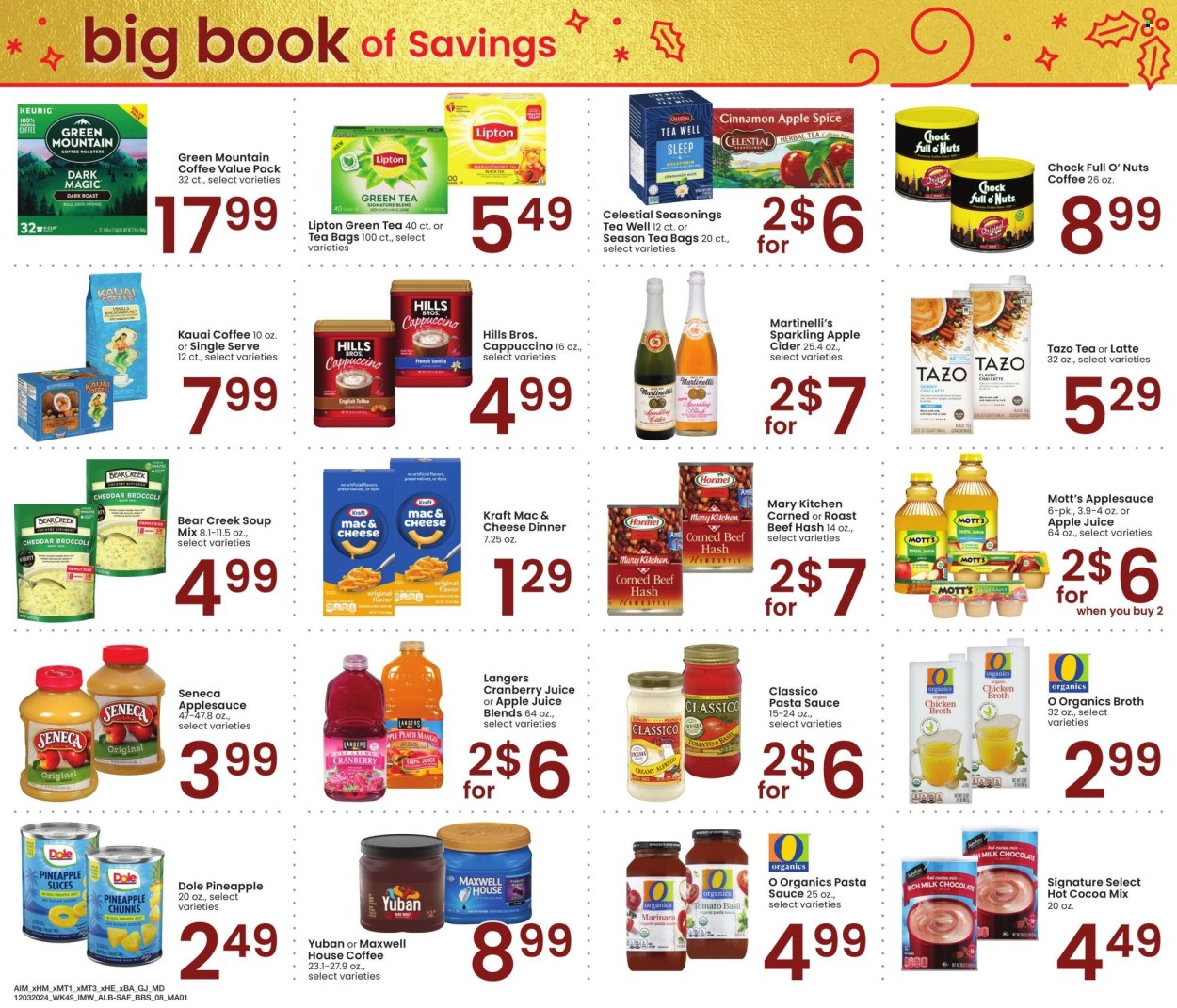 Albertsons ad - 12/03/2024 - 12/30/2024. Page 1