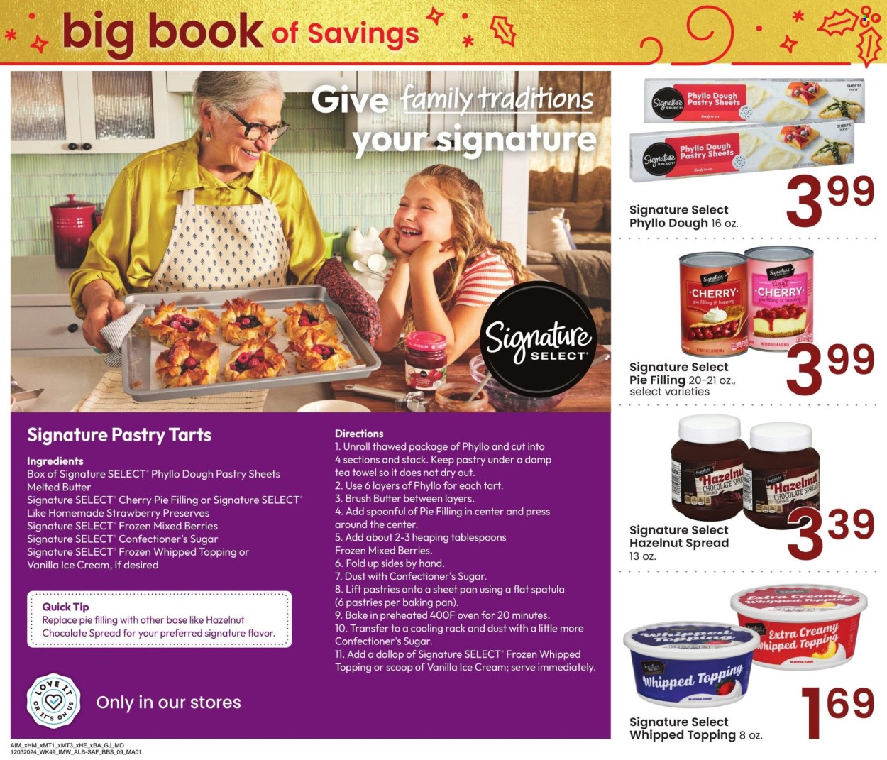 Albertsons ad - 12/03/2024 - 12/30/2024. Page 1