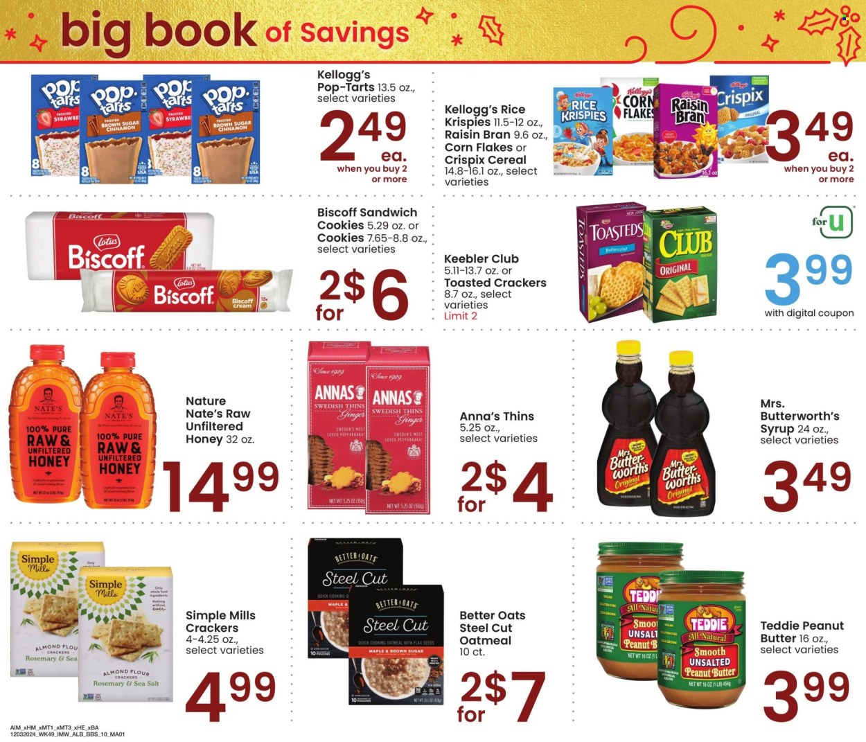 Albertsons ad - 12/03/2024 - 12/30/2024. Page 1