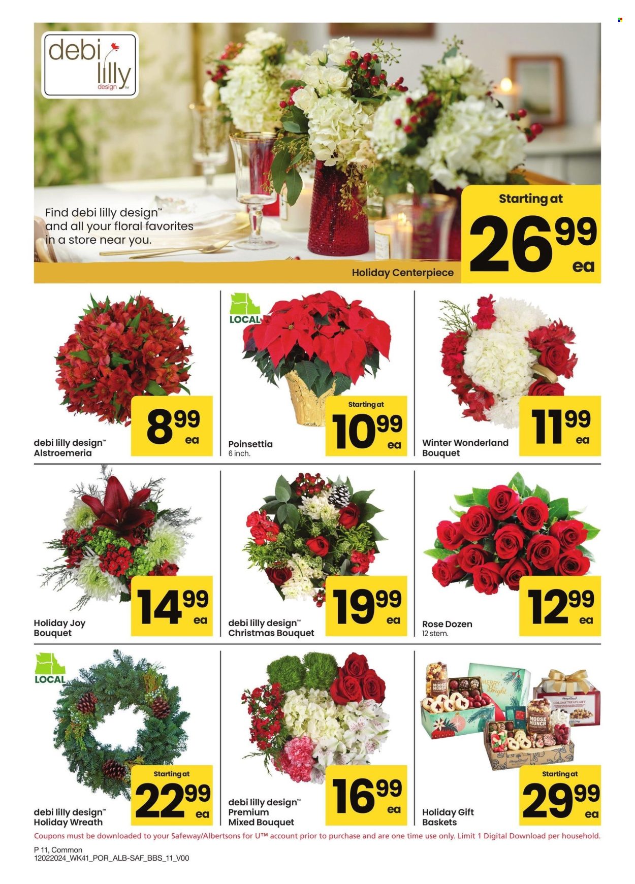 Albertsons ad - 12/02/2024 - 01/05/2025. Page 1