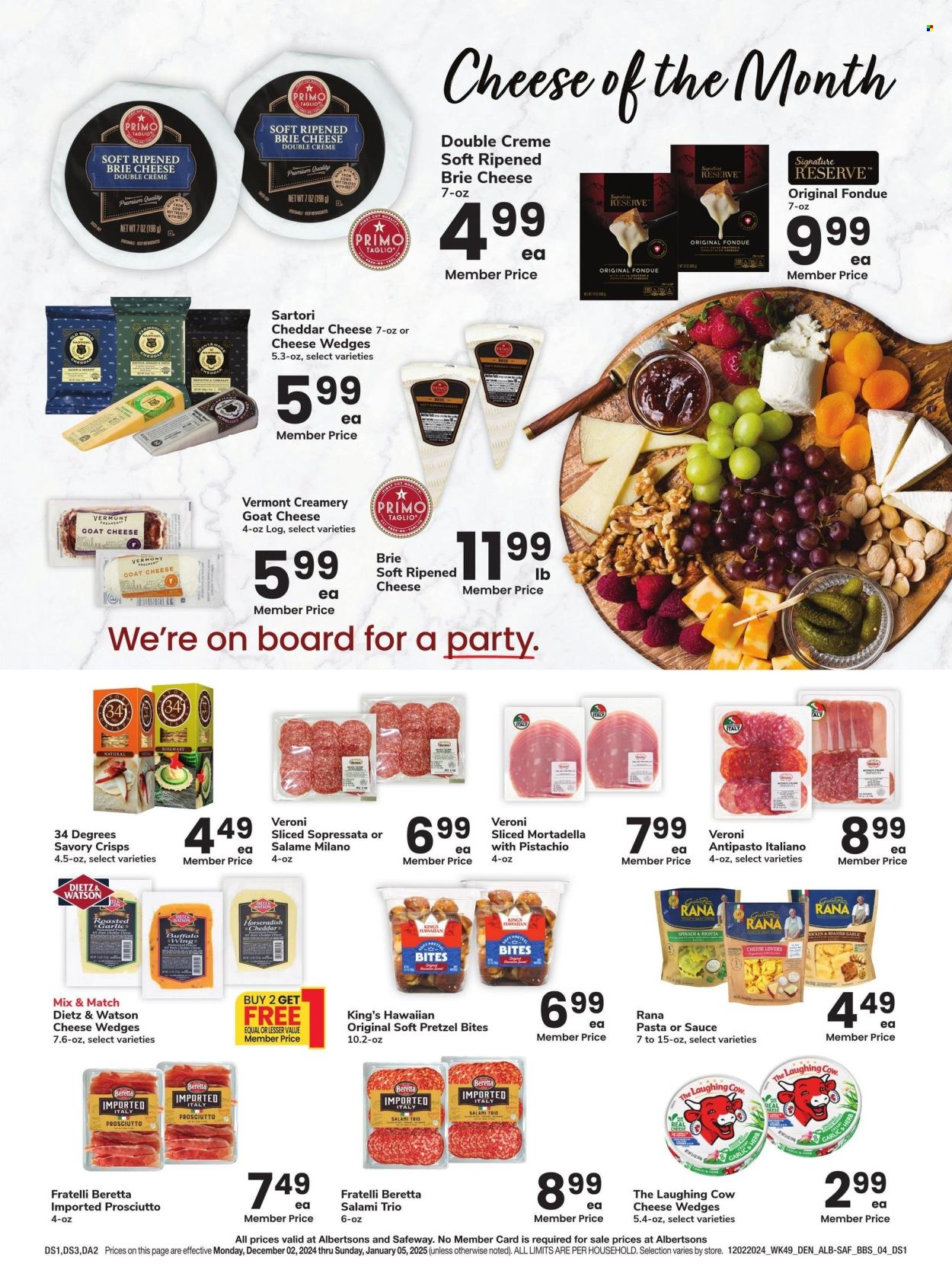 Albertsons ad - 12/02/2024 - 01/05/2025. Page 1