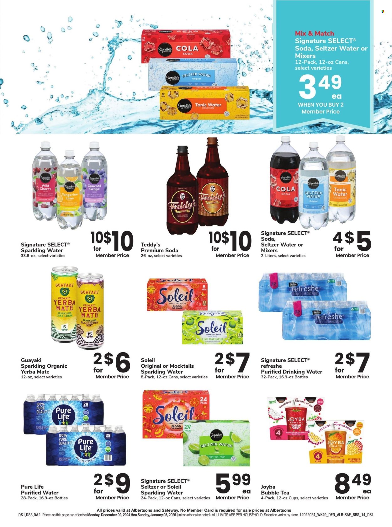 Albertsons ad - 12/02/2024 - 01/05/2025. Page 1