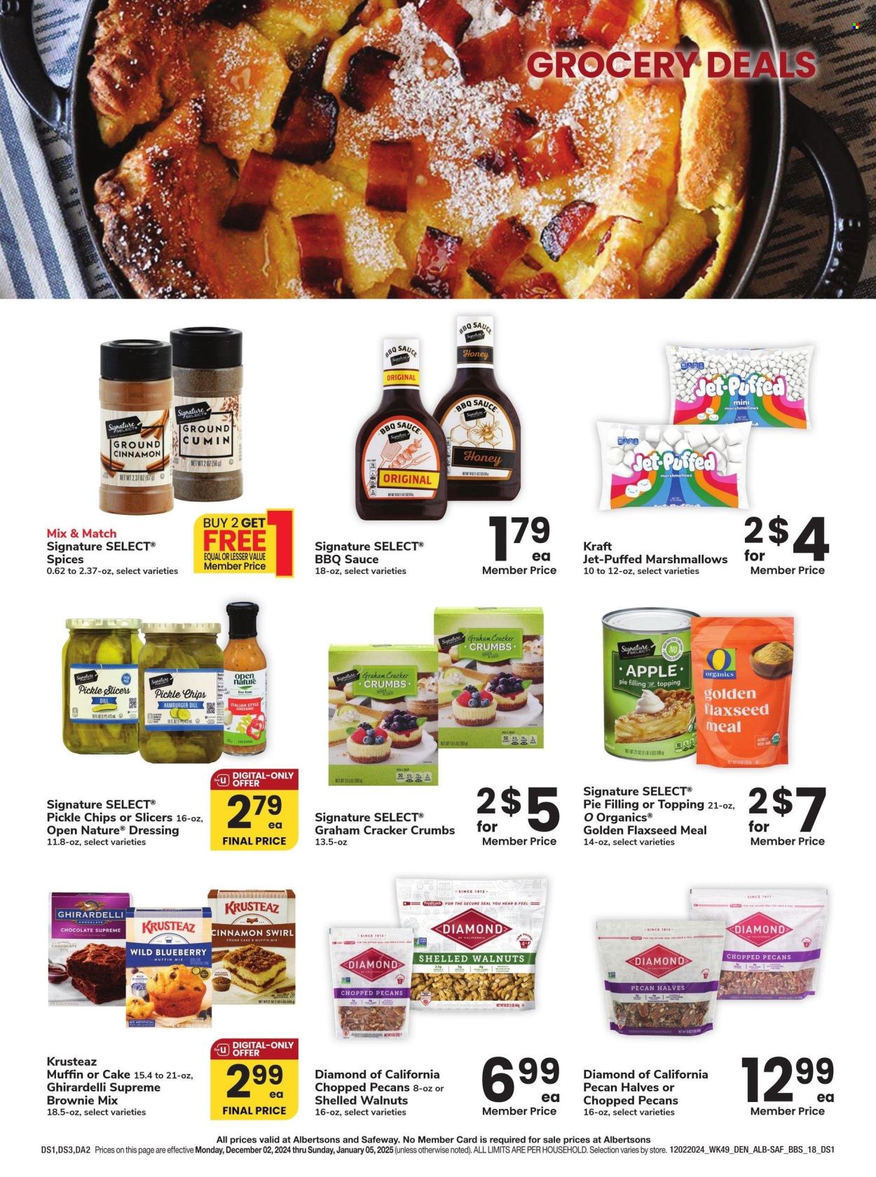 Albertsons ad - 12/02/2024 - 01/05/2025. Page 1